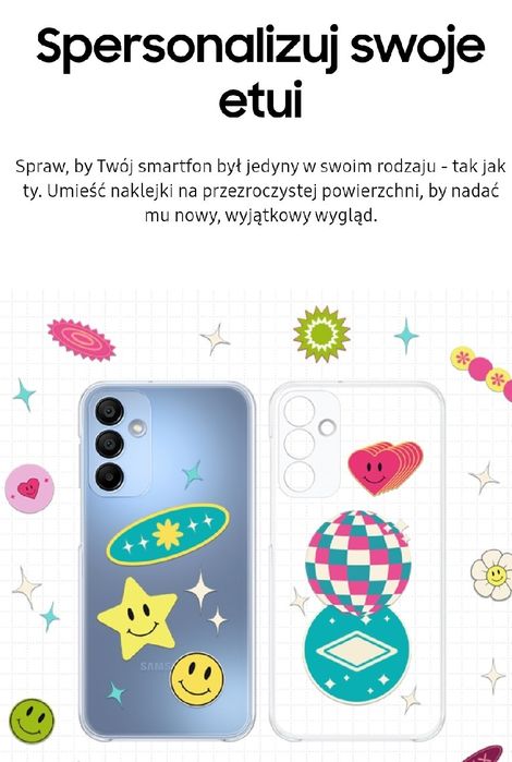 Oryginalne etui Samsung Galaxy A15|A15 5G ClearCase, przeźroczyste