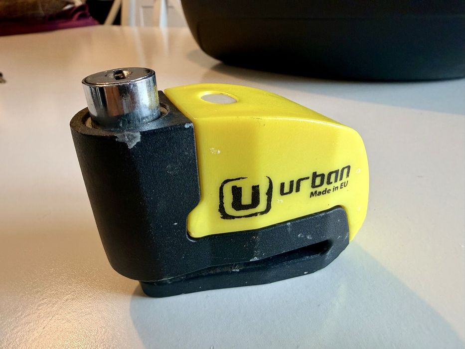 Cadeado Urban para mota com alarme sonoro