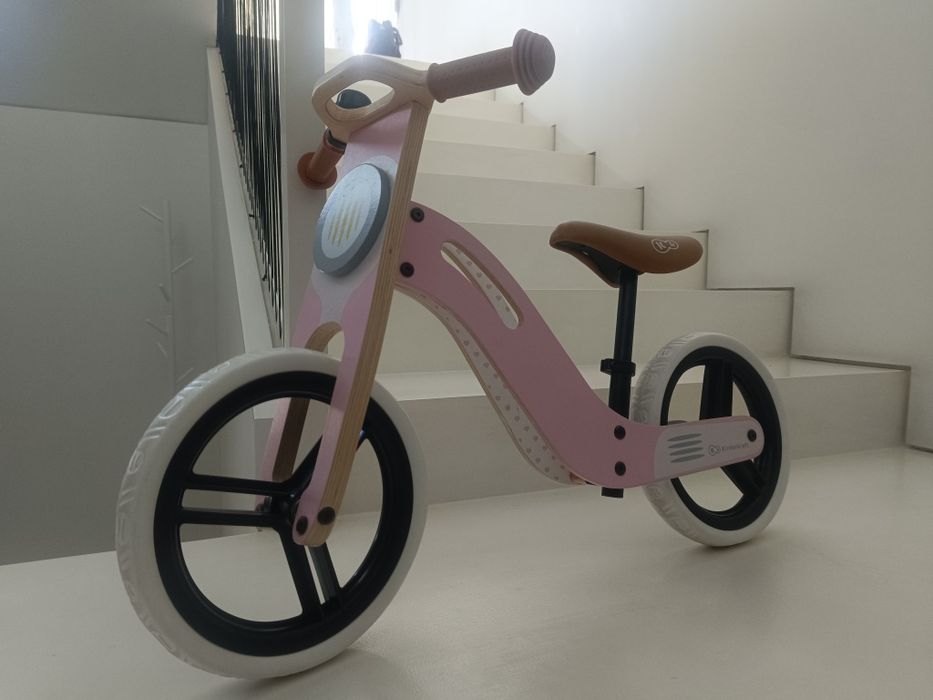 Kinderkraft – Bicicleta Equilíbrio Uniq – rosa