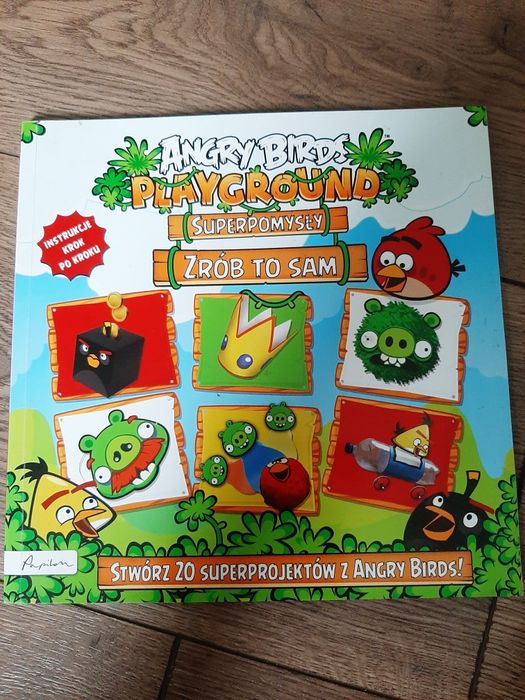 Zestaw 4 książek angry birds