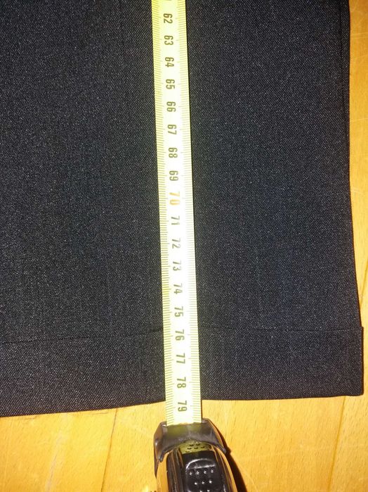 Spodnie czarne eleganckie komunijne 128/134