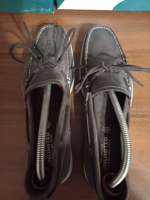 Топсайдеры натуральная кожа UNLIMITED 43 разм.