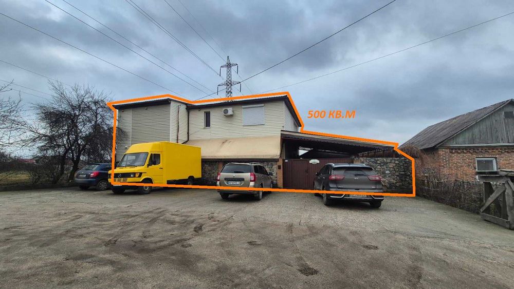 *ПРОДАЖ Комерційне приміщення вільного призначення 500 кв.м