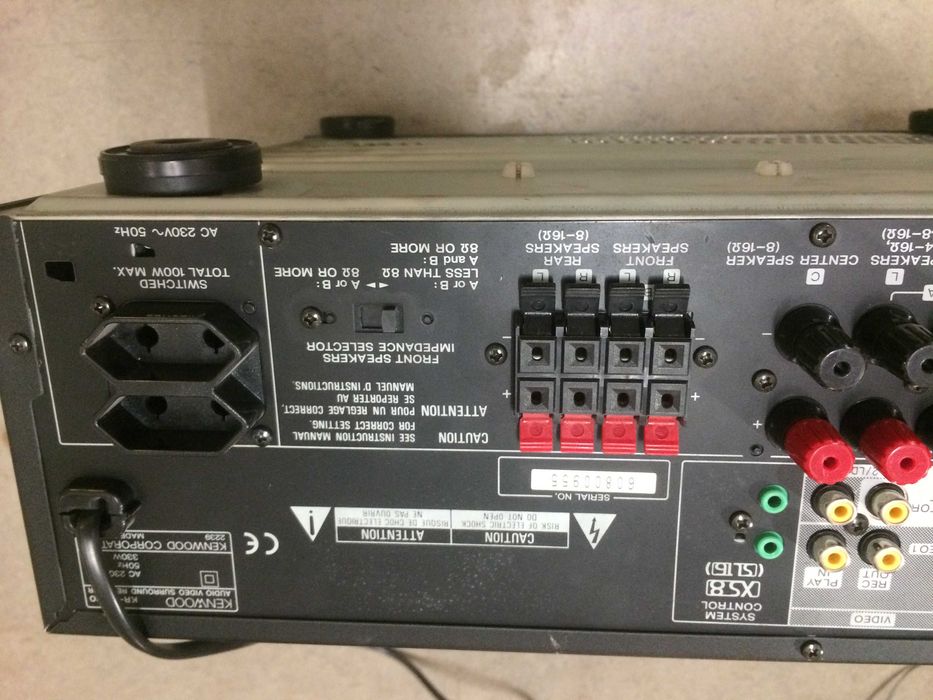 Оригінал! Kenwood Підсилювач ресивер KR-V7080 у відмінному стані