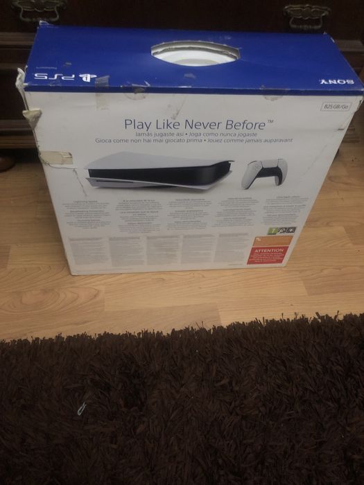 Caixa ps5 versao cd