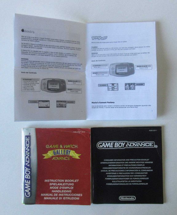GAME BOY ADVANCE - Game & Watch Gallery 4