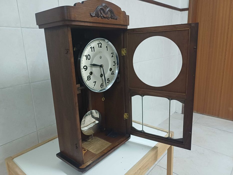 Relógio mesa ou parede, vintage da Reguladora, anos 50