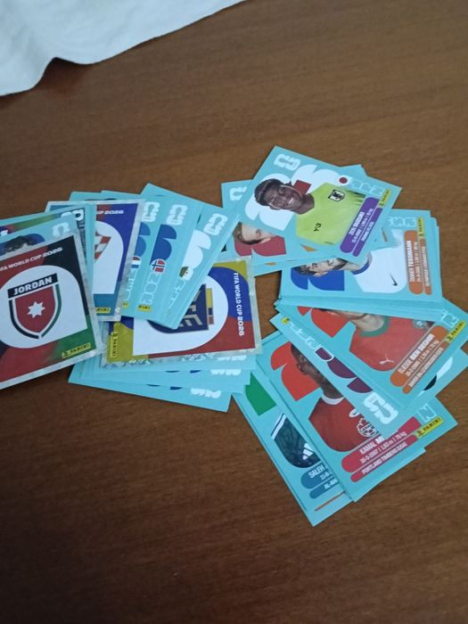 Troco ouve não cromos mundial2026