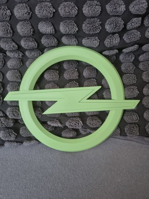 Logo Opel 3D | Dekoracja | Wydruk 3D | 20 x 15,5 cm