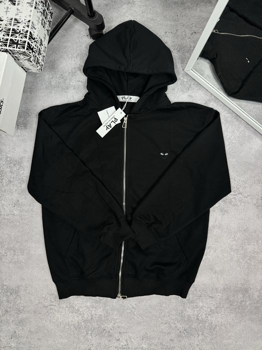 CDG Play Zip Hoodie / КДГ Зипка / S,M,L,XL / Comme des Garçons / Зіп Худі