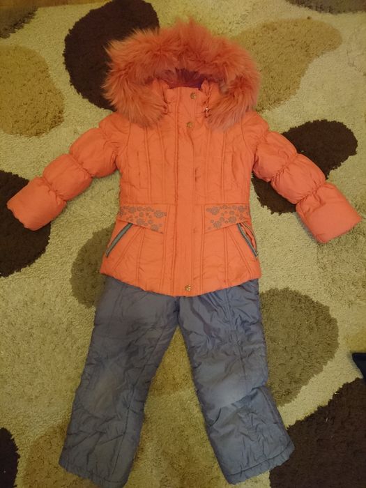 Зимний комбинезон WEWINS (куртка и штаны) на девочку 6 лет