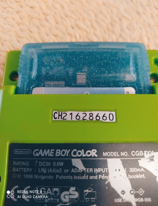 Pokemon Crystal - Gameboy Nintendo - Color, Classic, Advance,Pocket,SP