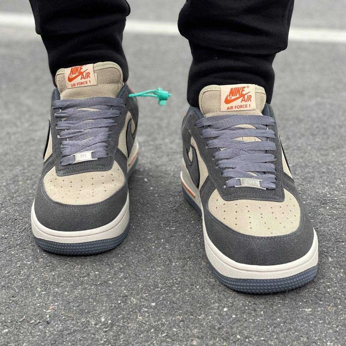 Кросівки Nike Air Force 1 Low Grey/Beige | Кроссовки Найк чоловічі