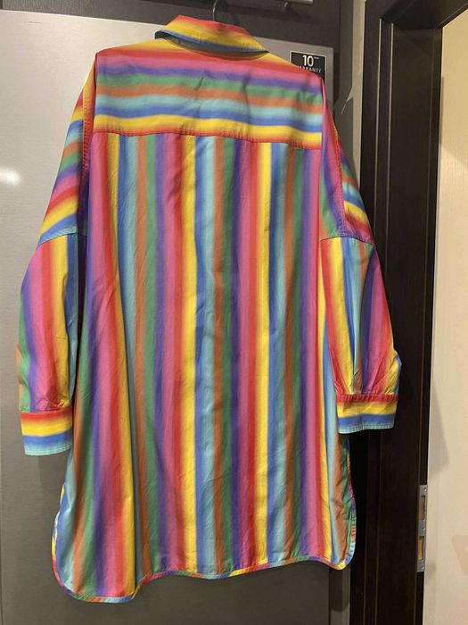 ETRO MILANO fantazyjna markowa długa koszula r. 42