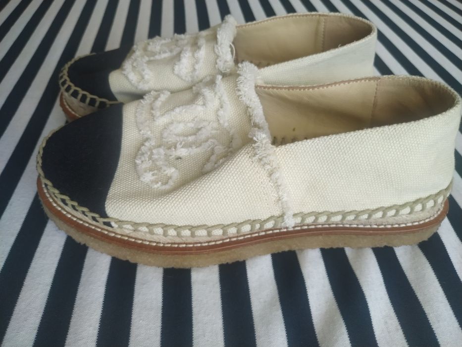 Espadryle Chanel