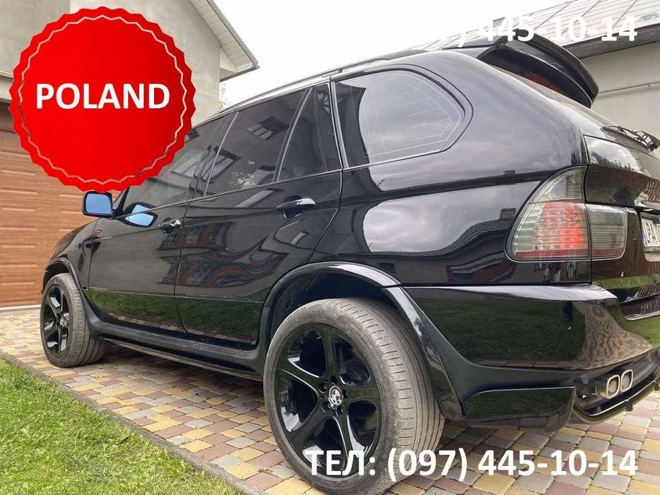 Расширители арок BMW X5 E53 1999-2006 / накладки на арки БМВ Х5 Е53