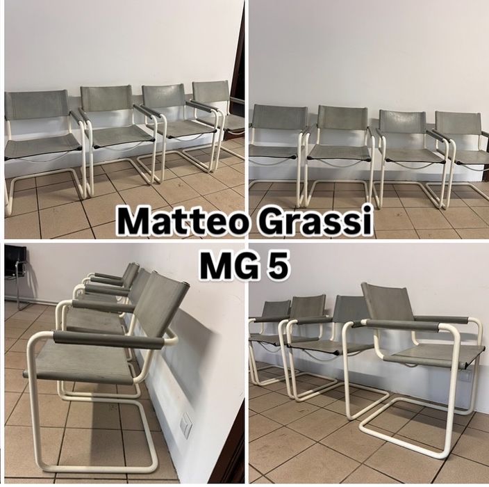 Matteo Grassi MG5 krzesło Bauhaus. Centro Studi