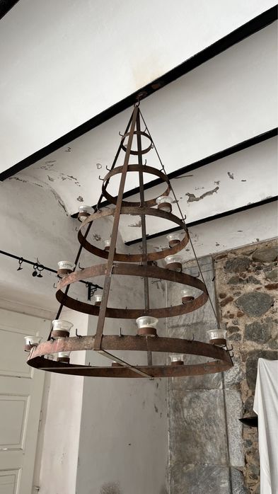 Árvore de ferro, mandada fazer à mão