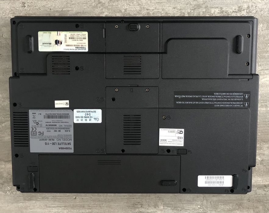 Computador Portátil Marca Toshiba