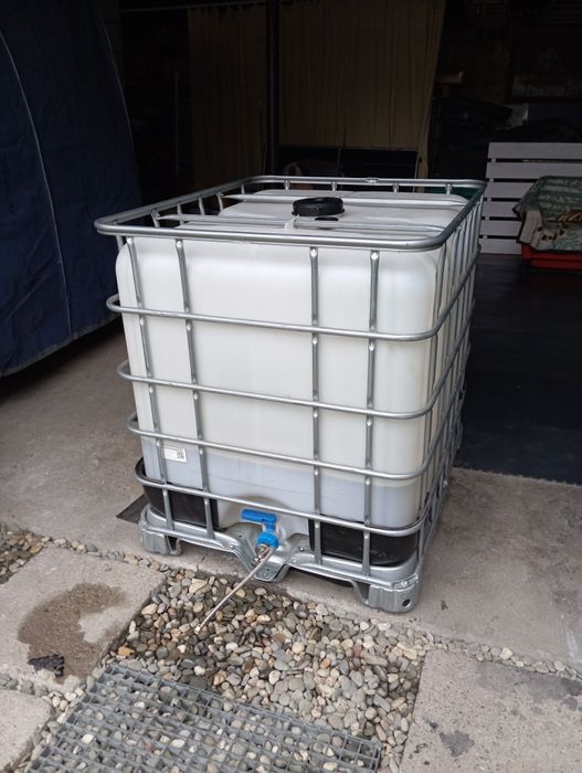 Zbiornik IBC 1000L Mauzer Mauser na deszczówkę