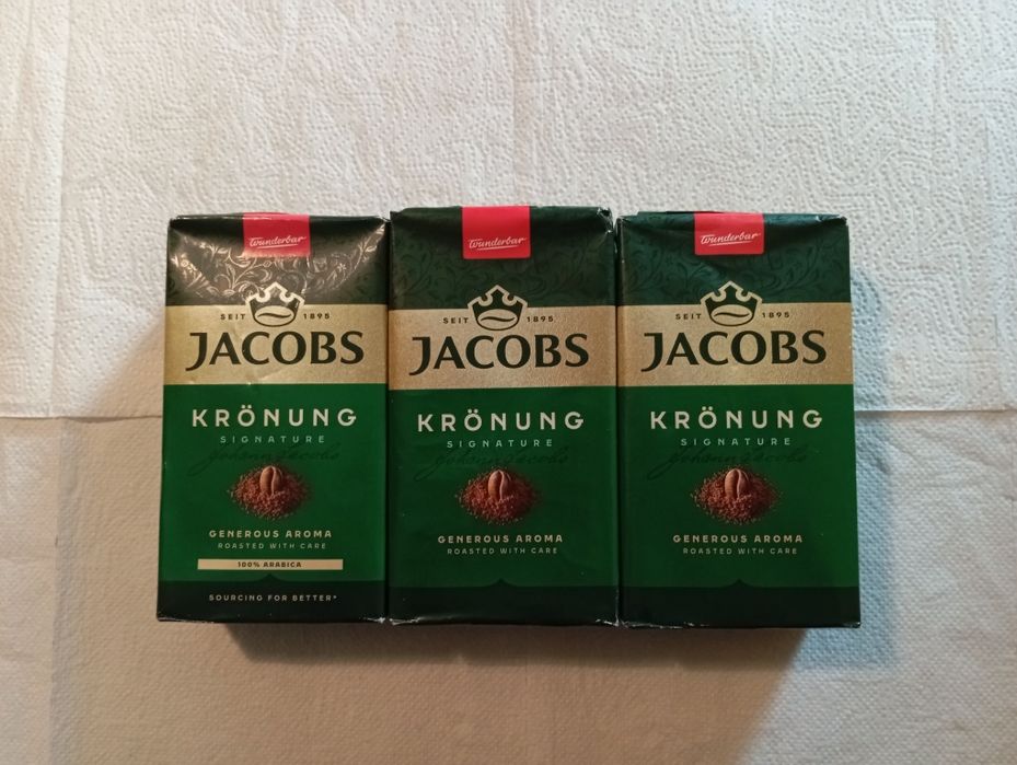 Jacobs Kronung Kawa Mielona 250g 3 szt.