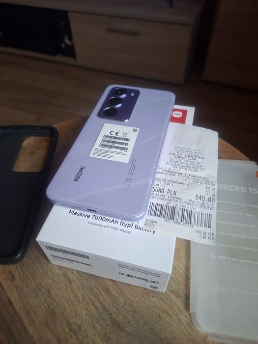 NowyXiaomi Redmi 15/8GB/256GB.