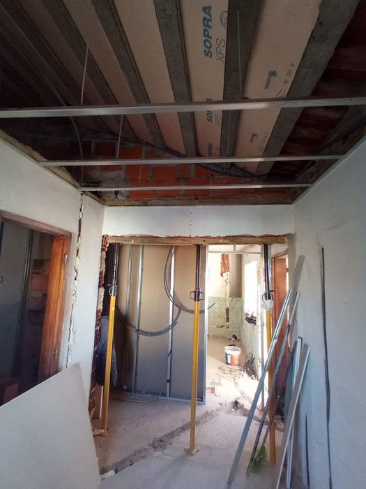 Pinturas, Pladur e remodelações