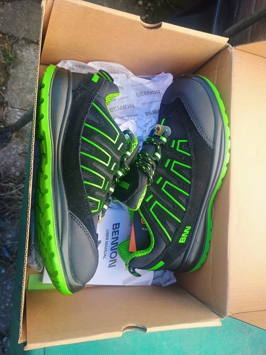 Buty robocze Bennon S1p zielone 36
