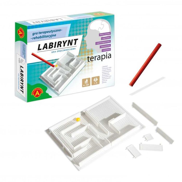 Лікувально-реабіоітаційні ігри Alexander: Мандала та Лабіринт.