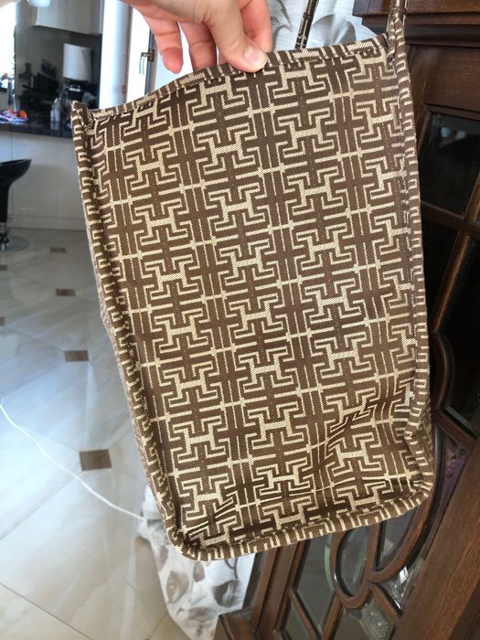 Torebka shopper duża XL River Island nowa brązowa piękna