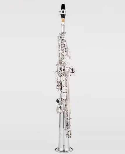 Saxofone Soprano Prateado