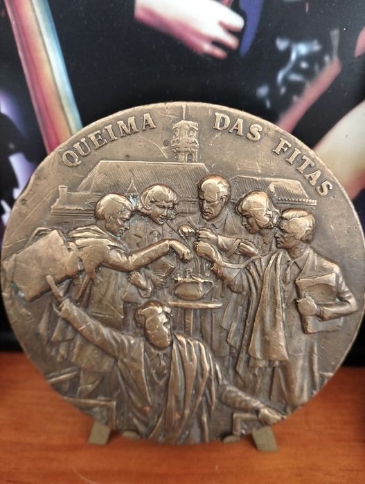 Medalha em bronze Queima das Fitas Coimbra