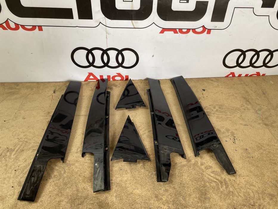 Накладка молдінг планка на двері скла Audi A4 B8 седан универсал