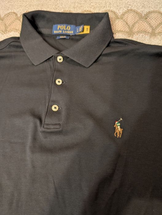 Koszulka Polo Ralph Lauren pima, slim fit