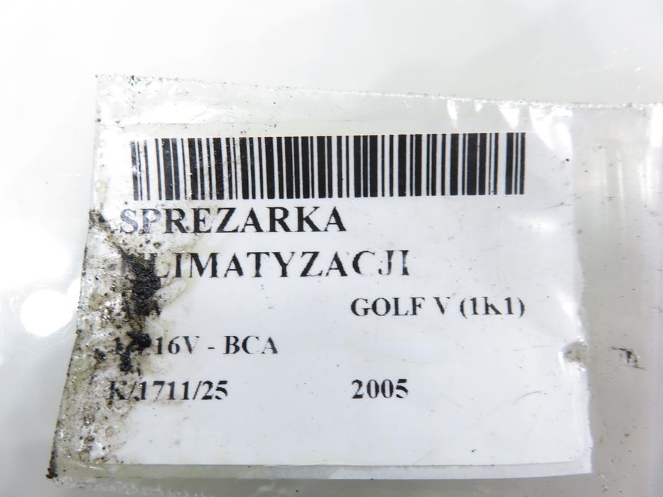 Kompresor Klimatyzacji Vw Golf V (1k1) 1.4 16v