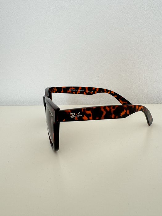 oculos ray ban castanhos