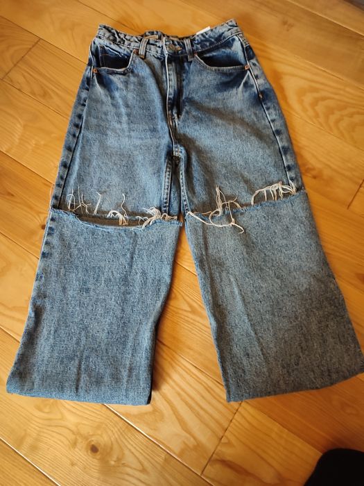 Spodnie dżinsowe młodzieżowe House rozmiar 34