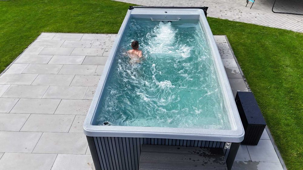 NOWOŚĆ Basen Kleopatra 480 x 225 x 120cm Swim Spa Bania Balia Hot tub