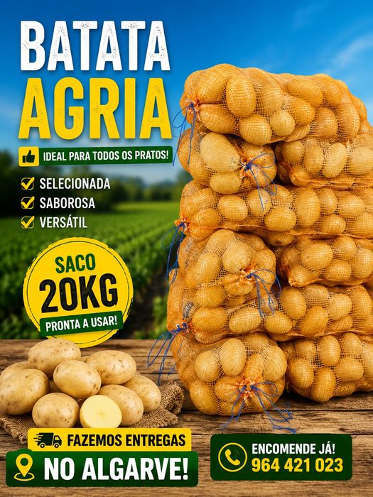 Batata para Fritar "Ágrias "