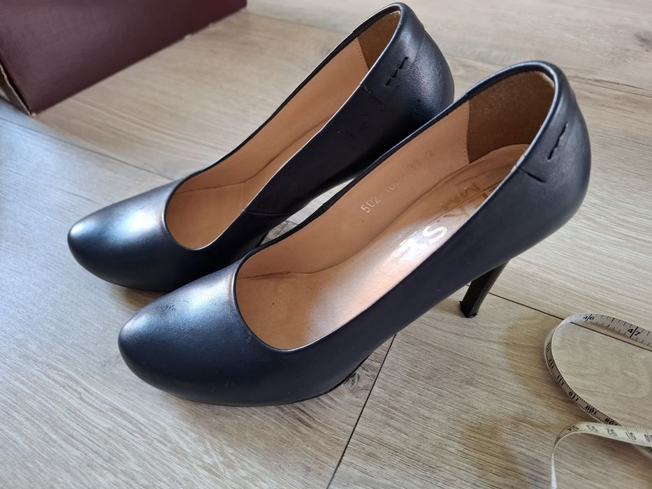 Buty szpilki granatowe oleksy r. 37