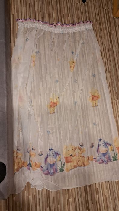 Elegancka firanka dla dziecka .Kubuś Puchatek.