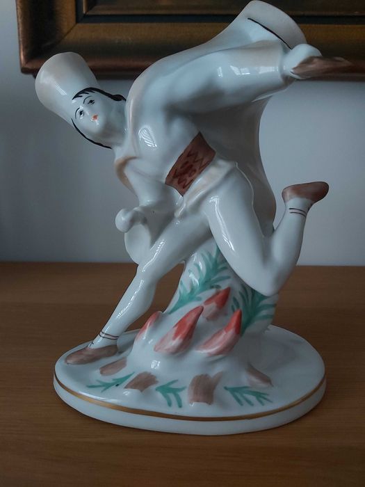 Figurka Janosik / Harnaś Ćmielów z poł. XX w.