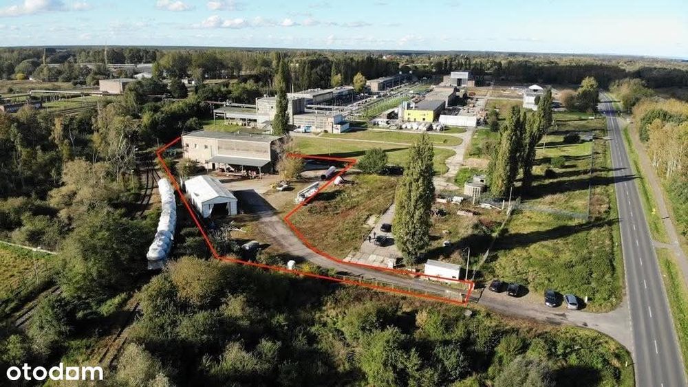Teren komercyjny z Halą POLICE