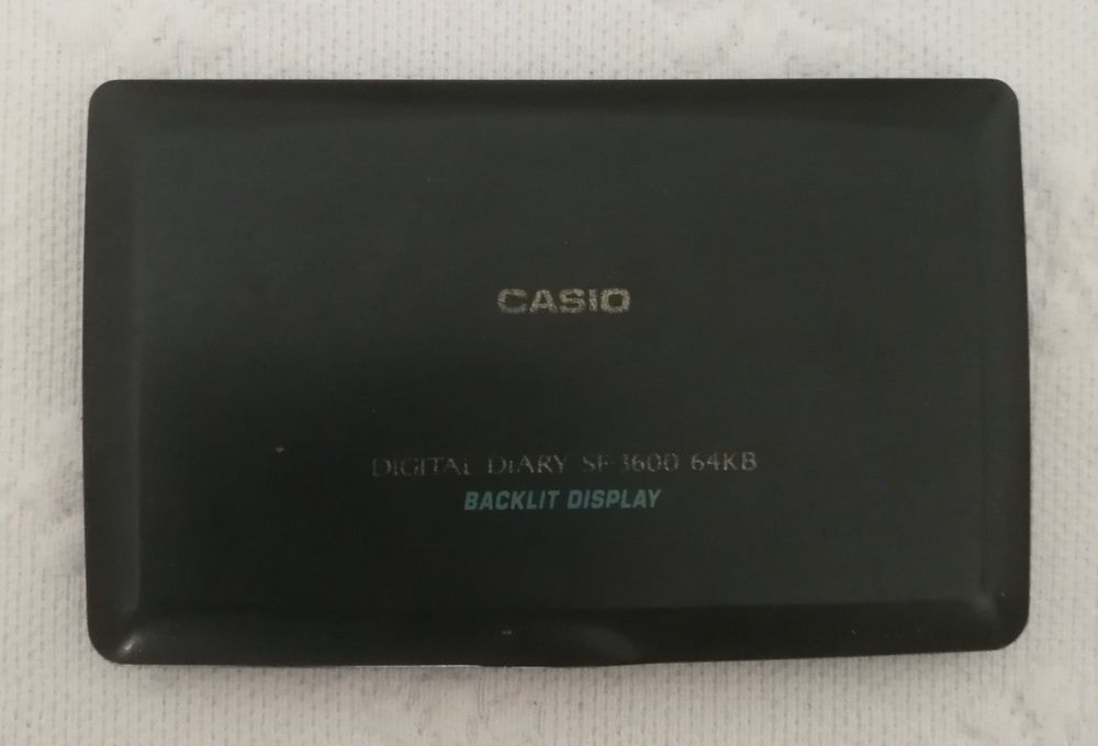 Casio SF-3600 64KB Digital Diary Backlit Display64752320581762121
