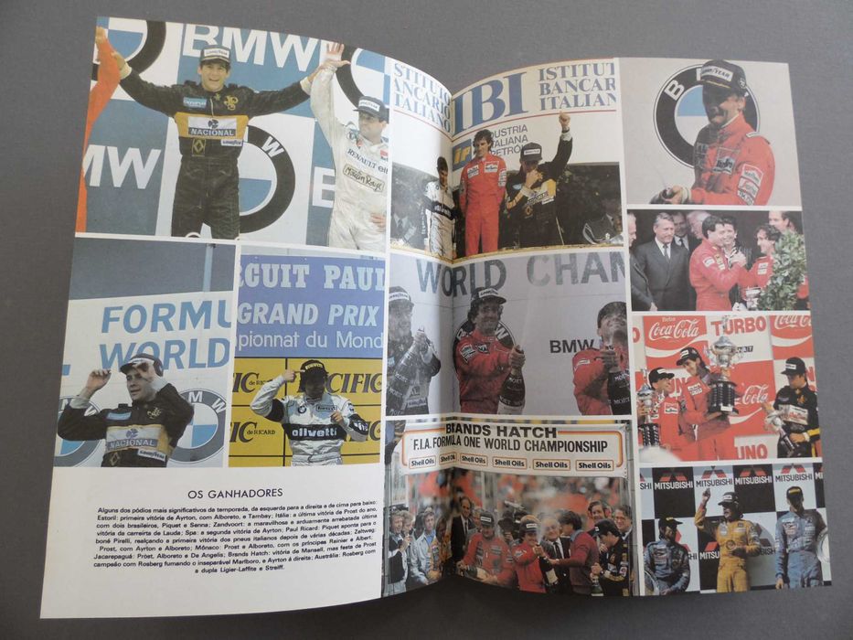 Livro Formula 1 85/86