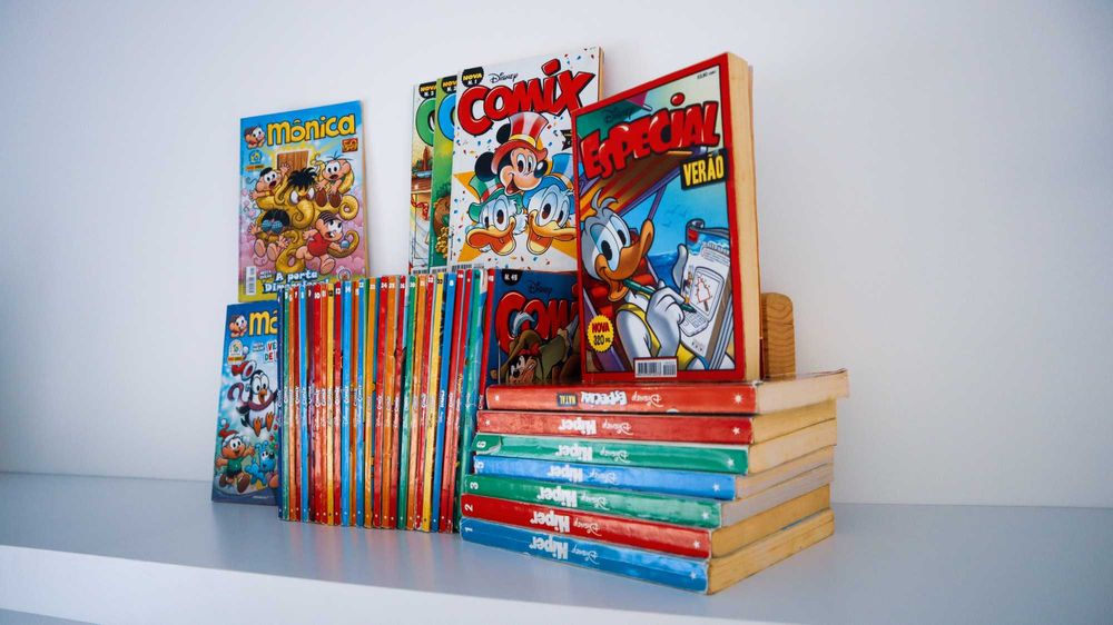 BDs Comix + Mónica (47 exemplares)