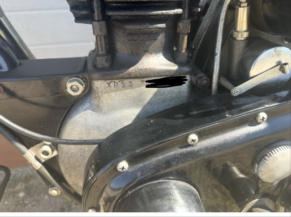 BSA B33 500 1948 Restaurada