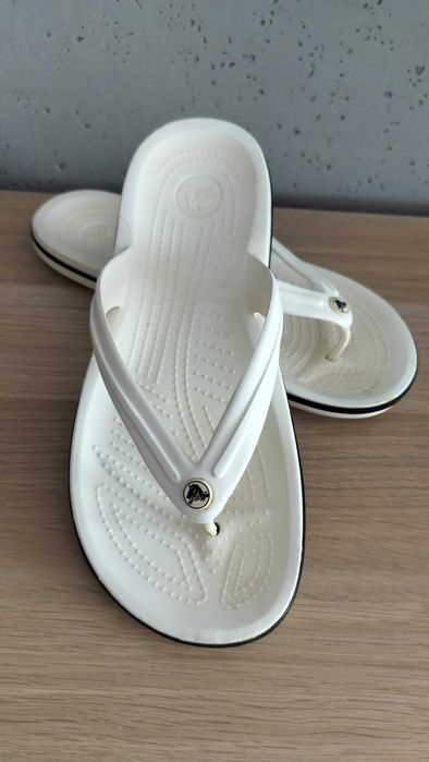 Buty damskie klapki japonki profilowane Crocband Flip cacko crocs dł27