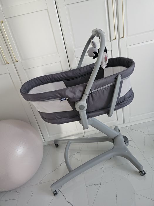 Chicco 4w1 Baby Hug Stone materac Ruckel Tencel igła