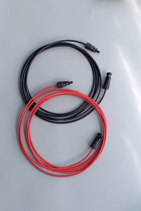 Кабель - подовжувач для сонячних панелей з роз'ємами MC4, 2м
